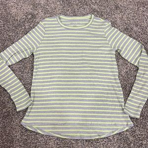 American Eagle long-sleeved striped top